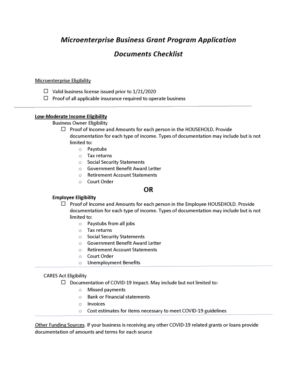 CARES Act Microenterprise ApplicationChecklist.png